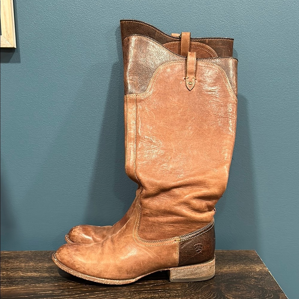 Ariat Brown Leather Riding Boots